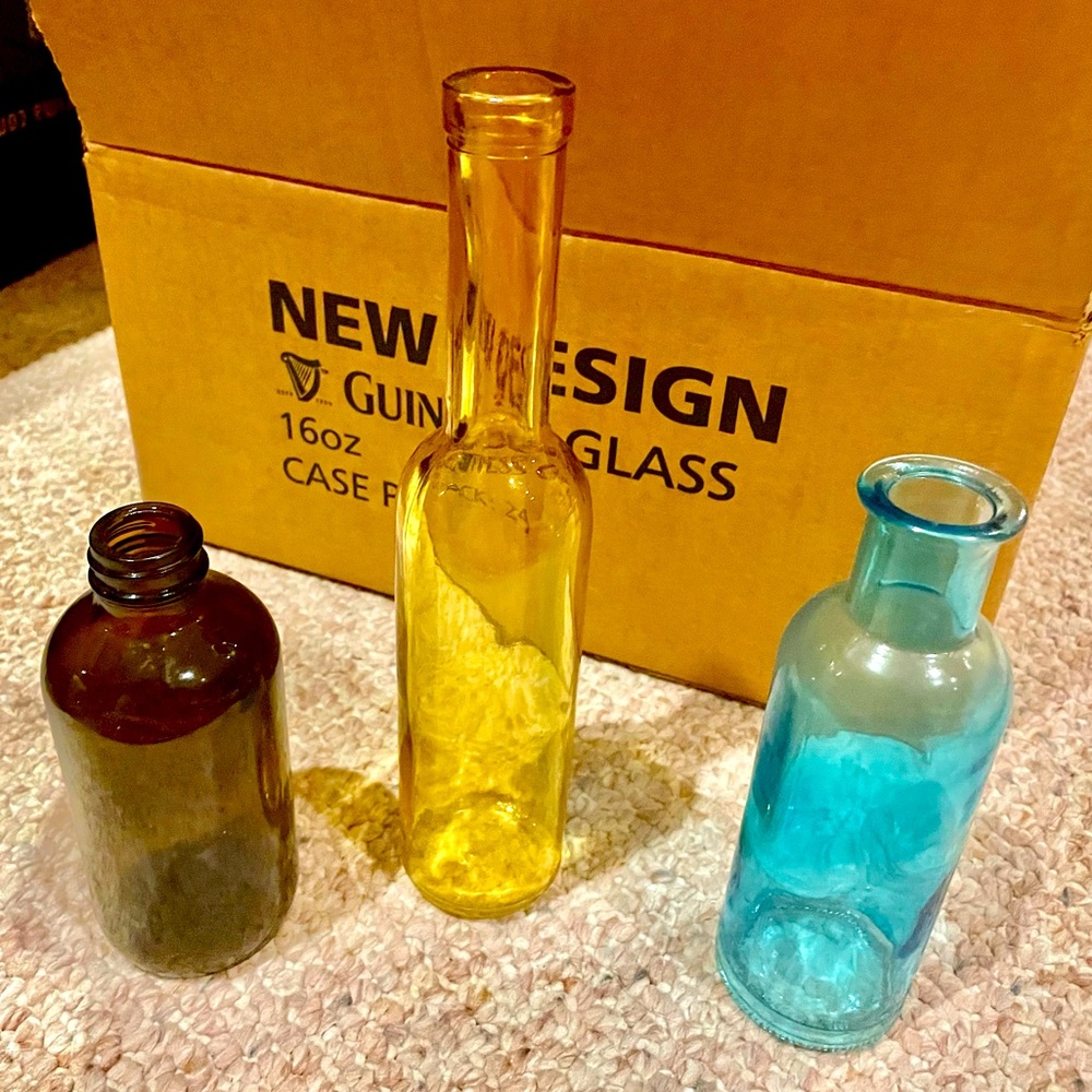 Wedding glass vase centerpieces mix And match